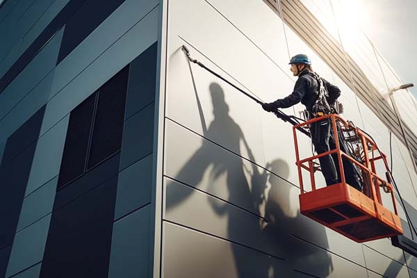 nettoyage bardages facades bois